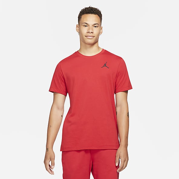 Jordan Red Tops T Shirts. Nike IN